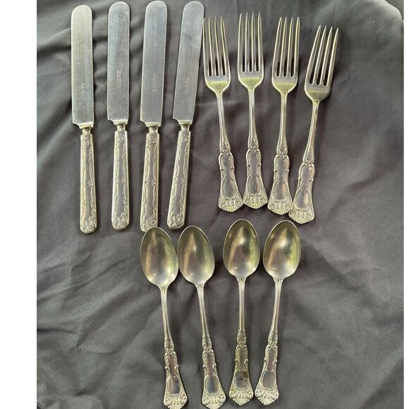 WMA Rogers Silver Nickle Silverware Set - Picture 2 of 5